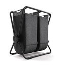 Coș de rufe gri închis din material textil pliabil 200 l – simplehuman