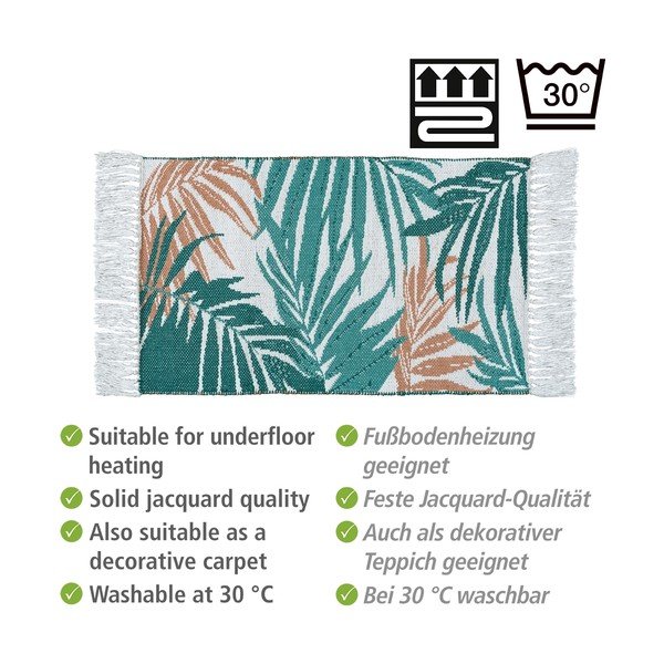 Covoraș de baie verde din material textil 50x80 cm Suva – Wenko-image-4