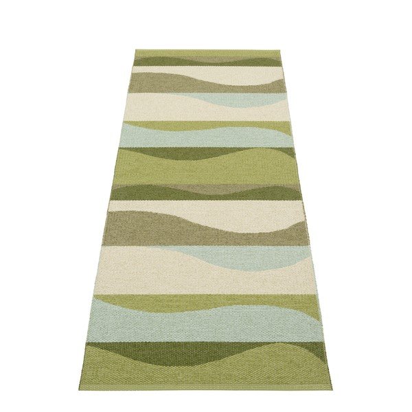 Covor tip traversă pentru interior și exterior verde 70x200 cm Urvi Woods – Pappelina-image-2