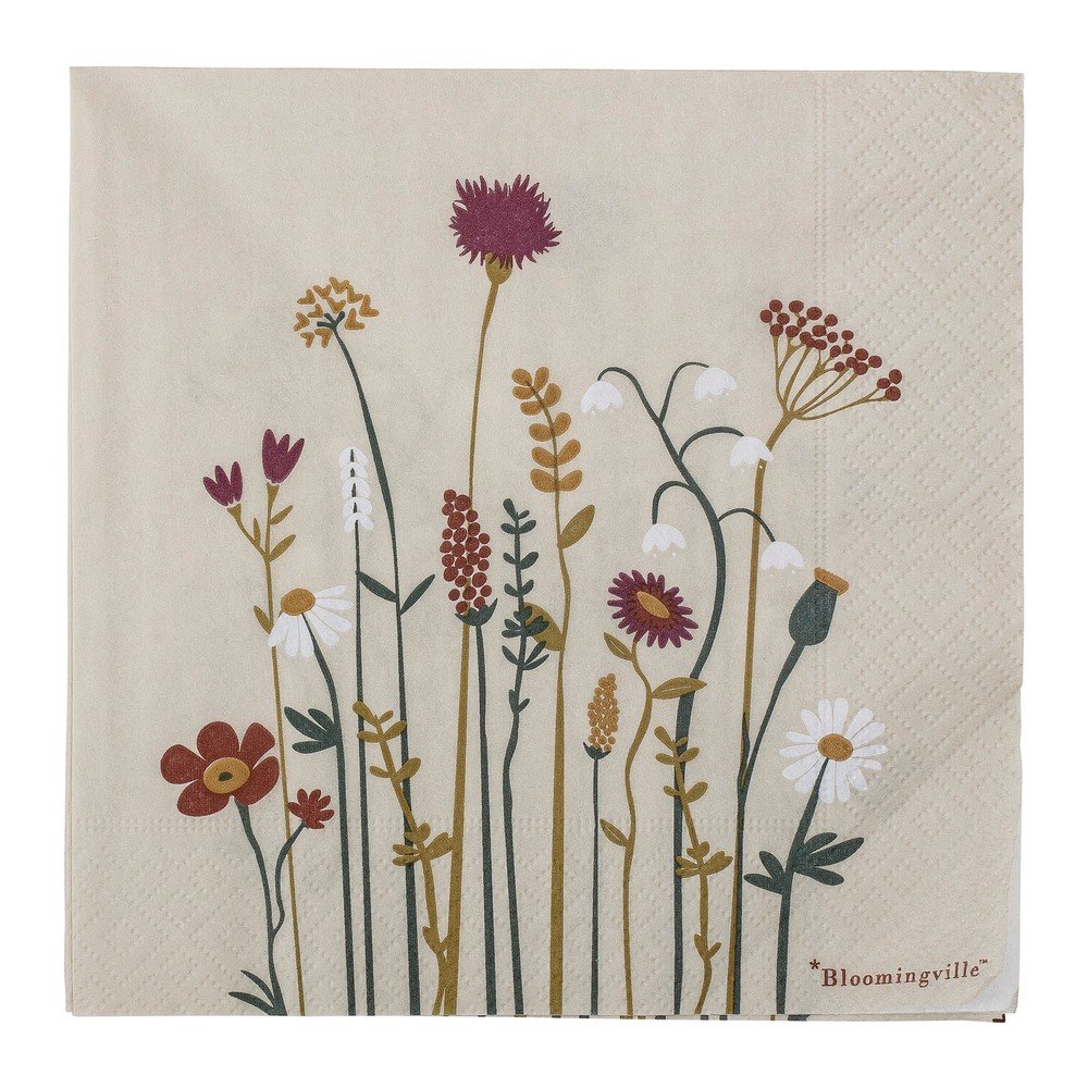 Șervețele 20 buc. din hârtie 33x33 cm Paige – Bloomingville