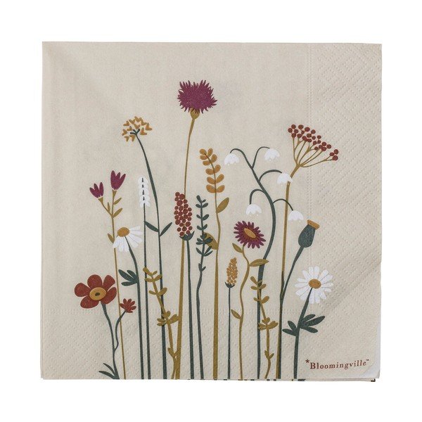 Șervețele 20 buc. din hârtie 33x33 cm Paige – Bloomingville