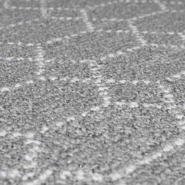 Covor tip traversă gri deschis lavabil 57x230 cm Argyll – Flair Rugs-image-3