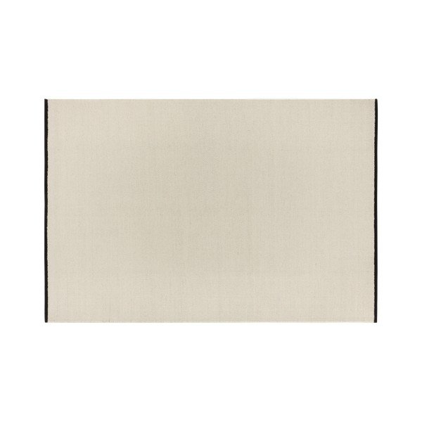 Covor bej țesut manual din lână 170x240 cm Mavi – noo.ma