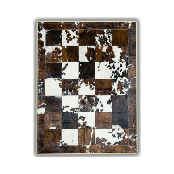 Covor din piele Pipsa Border, 180 x 120 cm-image-1