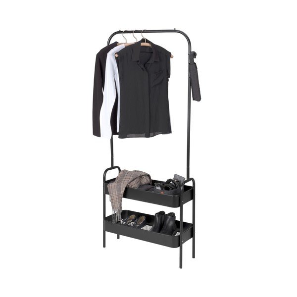 Set negru pentru hol din metal Kali - Wenko-image-3