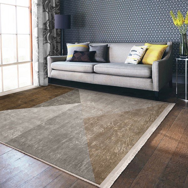 Covor bej de tip traversă 80x200 cm – Mila Home-image-4