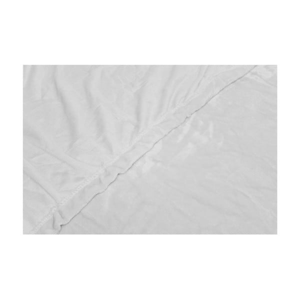 Cearșaf din micromicropluș My House, 180 x 200 cm, alb-image-1