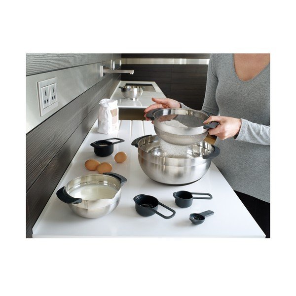 Set cu 9 oale de bucătărie din oțel inoxidabil Joseph Joseph Nest-image-4