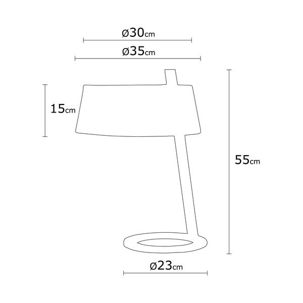 Veioză Homemania Decor Way Surf, crem-image-2