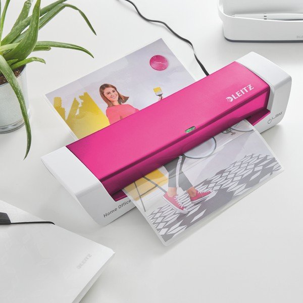 Laminator Leitz Home Office, A4, roz-image-1