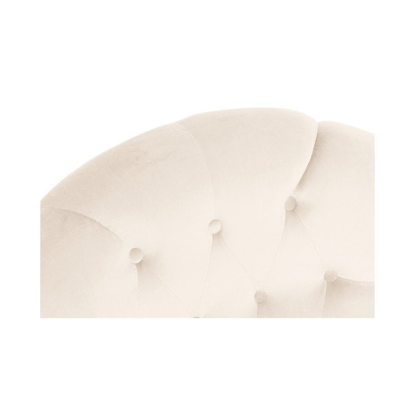 Fotoliu Max Winzer Camilla Velor, crem-image-1