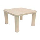 Măsuță de cafea bej cu aspect de marmură 60x60 cm Solano – Actona