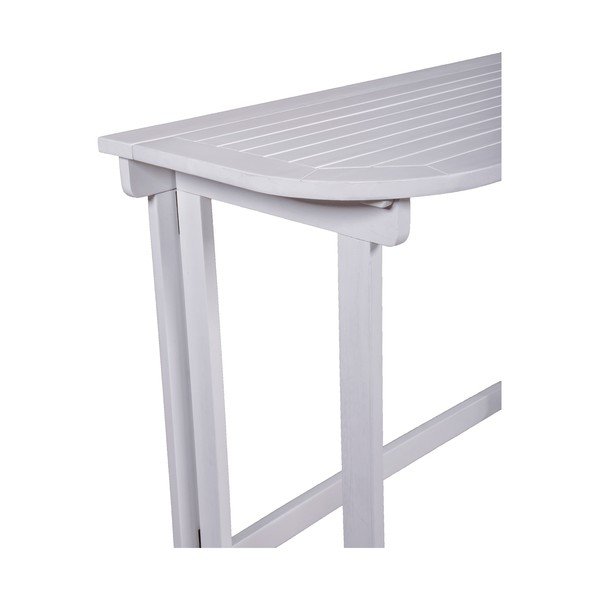 Masă auxiliară de grădină din lemn de eucalipt 100x76 cm Manila – Garden Pleasure-image-2