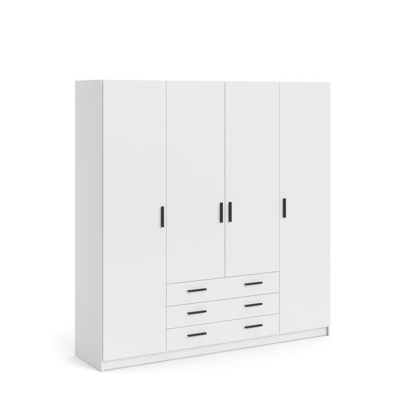 Șifonier alb 196x200 cm Sprint – Tvilum-image-3