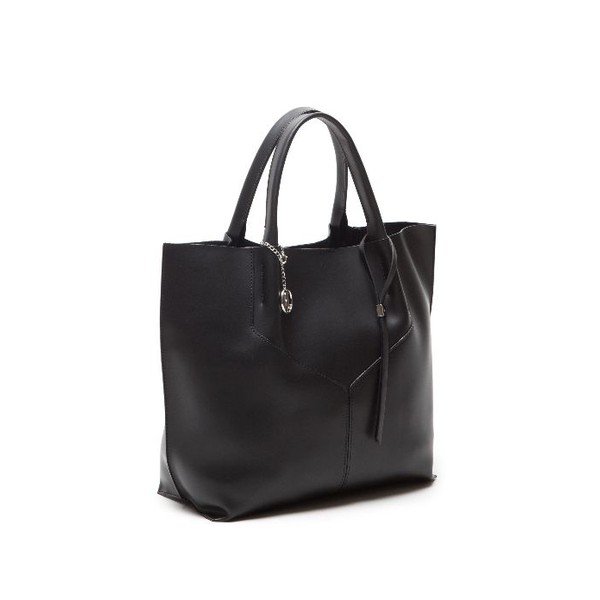 Poșetă din piele Anna Luchini 386 Nero-image-2