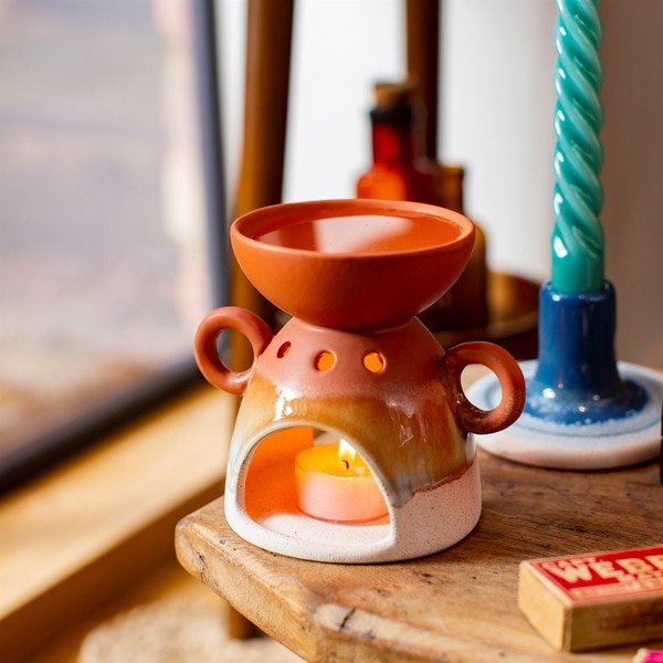 Lampă aromaterapie Sass & Belle Bohemian Home Mojave, teracotă-image-1