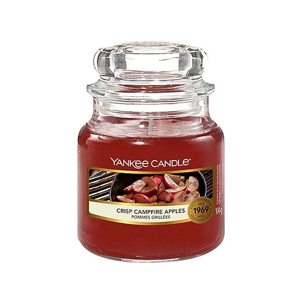 Lumânare parfumată Yankee Candle Crisp Campfire Apples, timp de ardere 25 h