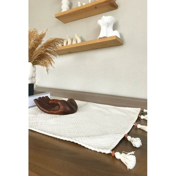 Napron de masă din bumbac organic 40x130 cm – Mila Home-image-1