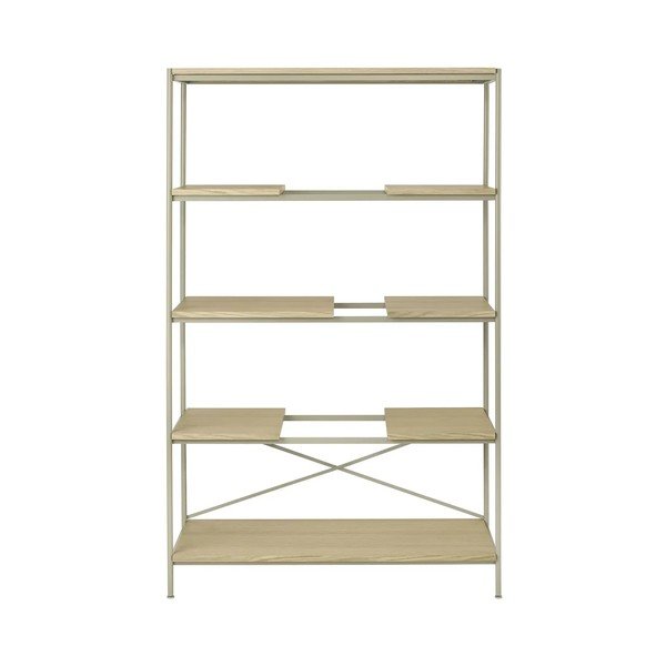 Etajeră în culoare naturală cu aspect de lemn de stejar 105x170x40 cm Sukoya – Blomus