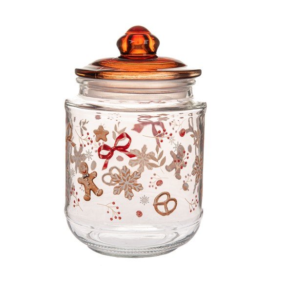 Recipient din sticlă pentru biscuiți Gingerbread – Dakls