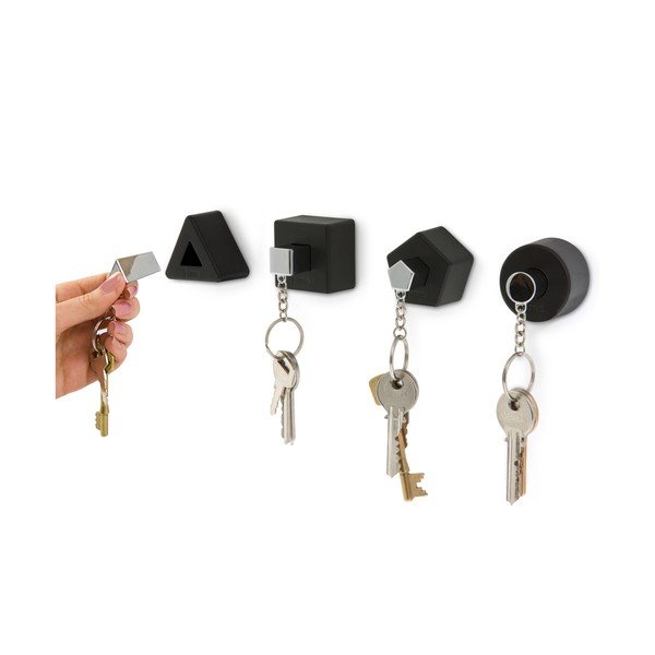 Suport pentru chei Shape, negru-image-2