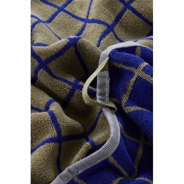 Prosop verde/albastru din bumbac 50x70 cm Grid – Jotex-image-3
