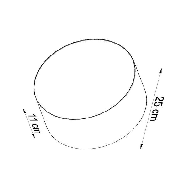 Plafonieră Nisa Lampi Atis, gri-image-2