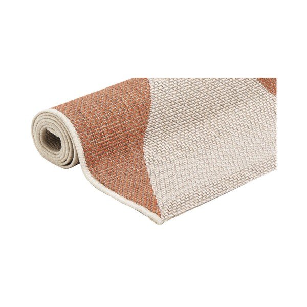 Covor adecvat pentru exterior Floorita Geo, 160 x 230 cm, bej - portocaliu-image-2