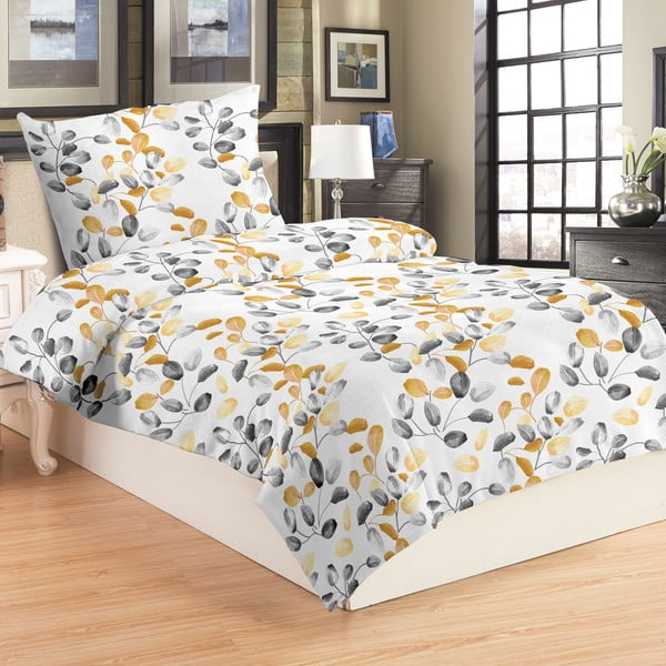 Lenjerie de pat din micropluș/cocolino pentru pat de o persoană 140x200 cm Kate – My House