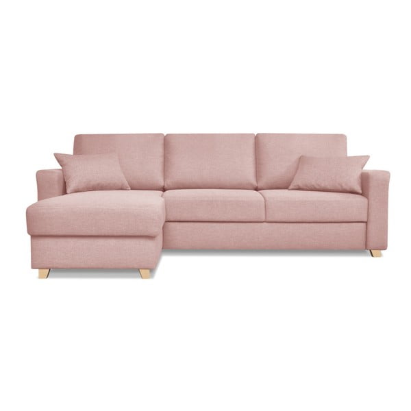 Canapea extensibilă Cosmopolitan design Nice, roz