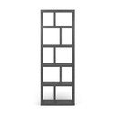 Bibliotecă gri cu aspect de beton 70x198 cm Berlin – TemaHome
