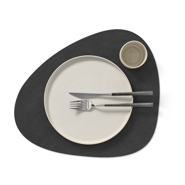 Suport pentru farfurii din piele ecologică 37x44 cm Curve L Nupo – LIND DNA-image-2