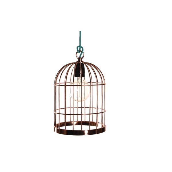 Corp de iluminat suspendat Filament Style Bird Cage, arămiu