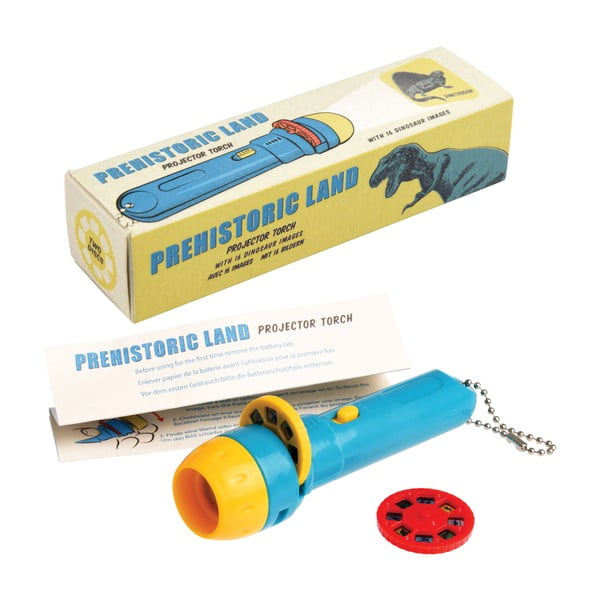 Lanternă de buzunar cu proiecții cu model cu dinozaur pentru copii Rex London, 16 imagini-image-3