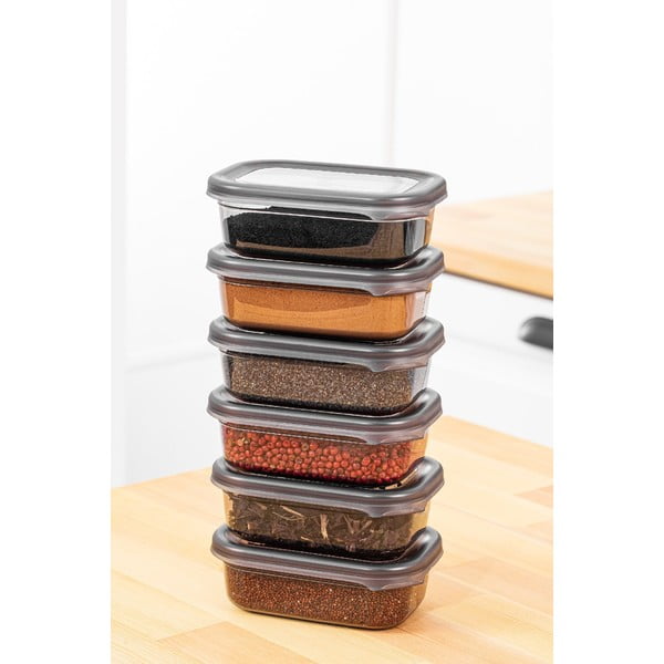 Recipiente 6 buc. pentru alimente Fresco – Hermia-image-1