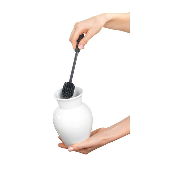 Perie de spălat vase Wenko Sia, lungime 25 cm, gri-image-2