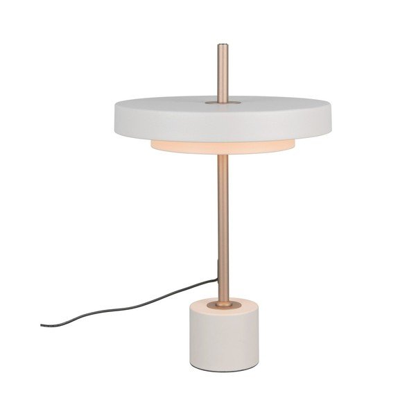 Veioză fildeș LED cu intensitate reglabilă (înălțime 45,5 cm) Keaton – Trio