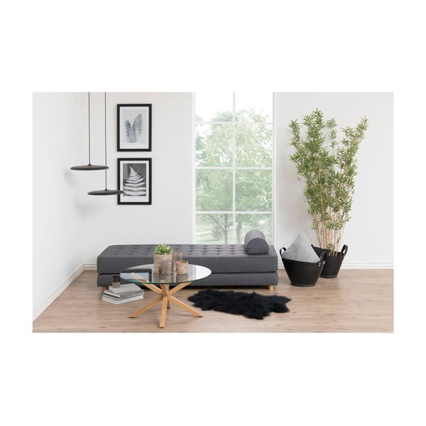 Măsuță de cafea cu blat din sticlă Actona Heaven, ⌀ 82 cm-image-2