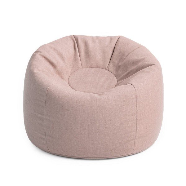 Fotoliu puf pentru copii roz Outzy – Meowbaby