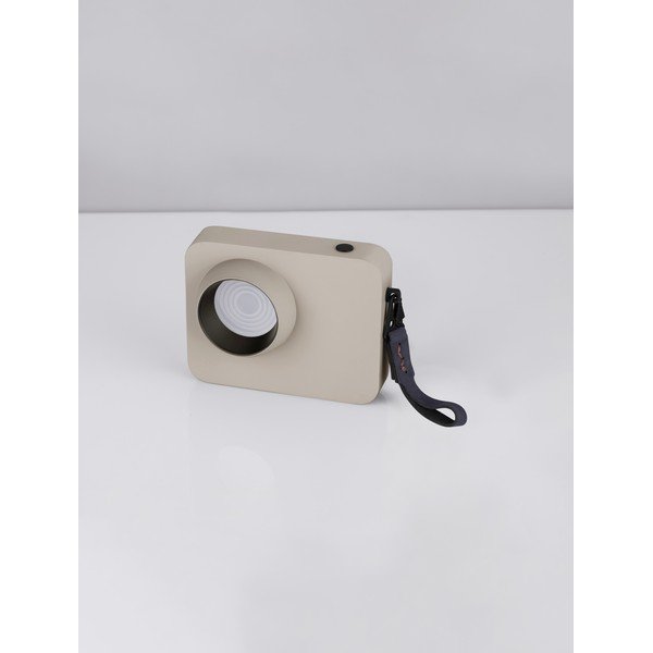 Veioză bej LED cu intensitate reglabilă din metal (înălțime 11 cm) Kedros – Nova Luce-image-3