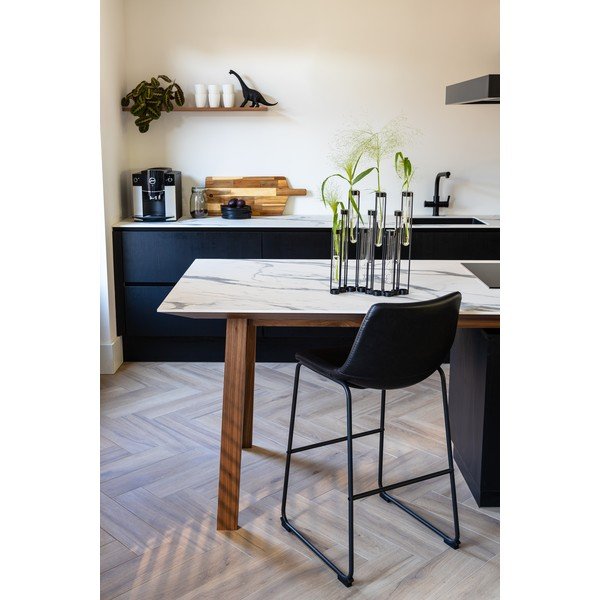 Scaun de bar negru 99 cm Jeddo – Light & Living-image-1