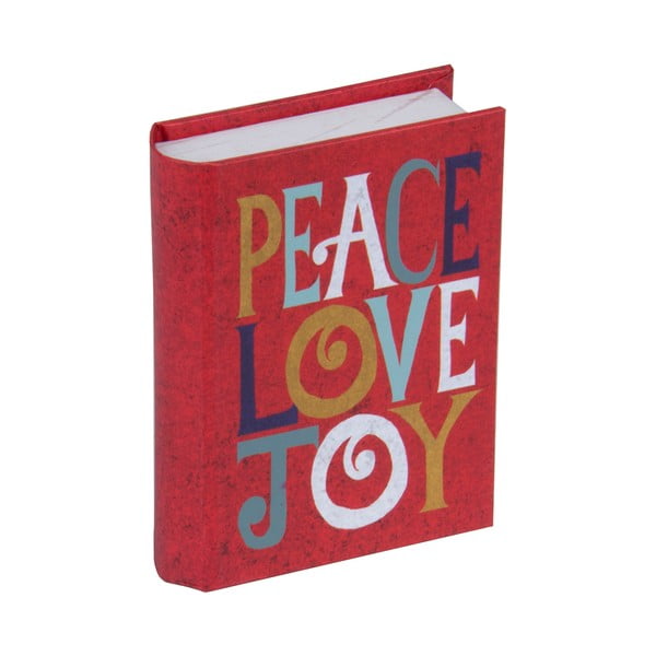 Set cutie si card de mulțumire Tri-Coastal Design Peace Love Joy