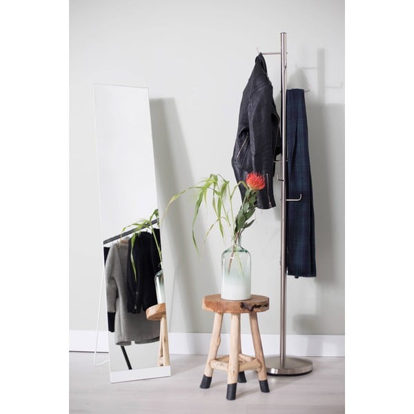 Oglindă cu suport Stand, alb -image-1