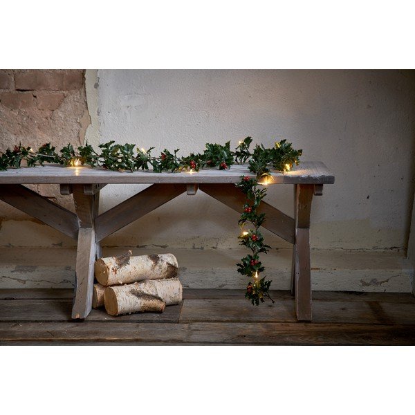Coroniță cu lumini Holly - Star Trading-image-1
