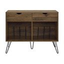 Bibliotecă maro Novogratz Concord, 101 x 81 cm