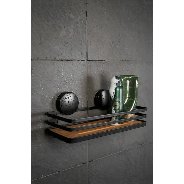 Raft pentru baie Wenko Alba, negru-image-1