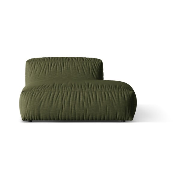 Modul pentru canapea modulară verde (cu colț pe partea dreaptă) Martina – Micadoni Home