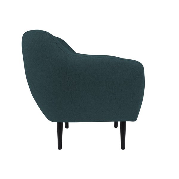 Fotoliu cu picioare maro Mazzini Sofas Piemont, albastru închis-image-2