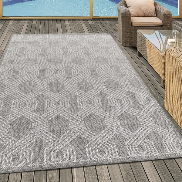 Covor de exterior gri 160x230 cm Aruba – Ayyildiz Carpets-image-1