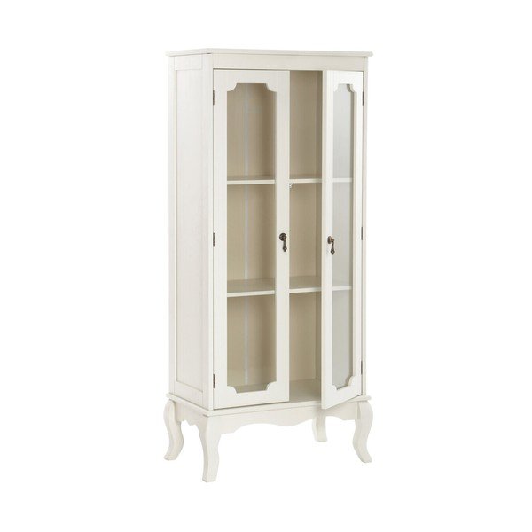 Vitrină albă 58x131x32 cm Marcella – Premier Housewares-image-2